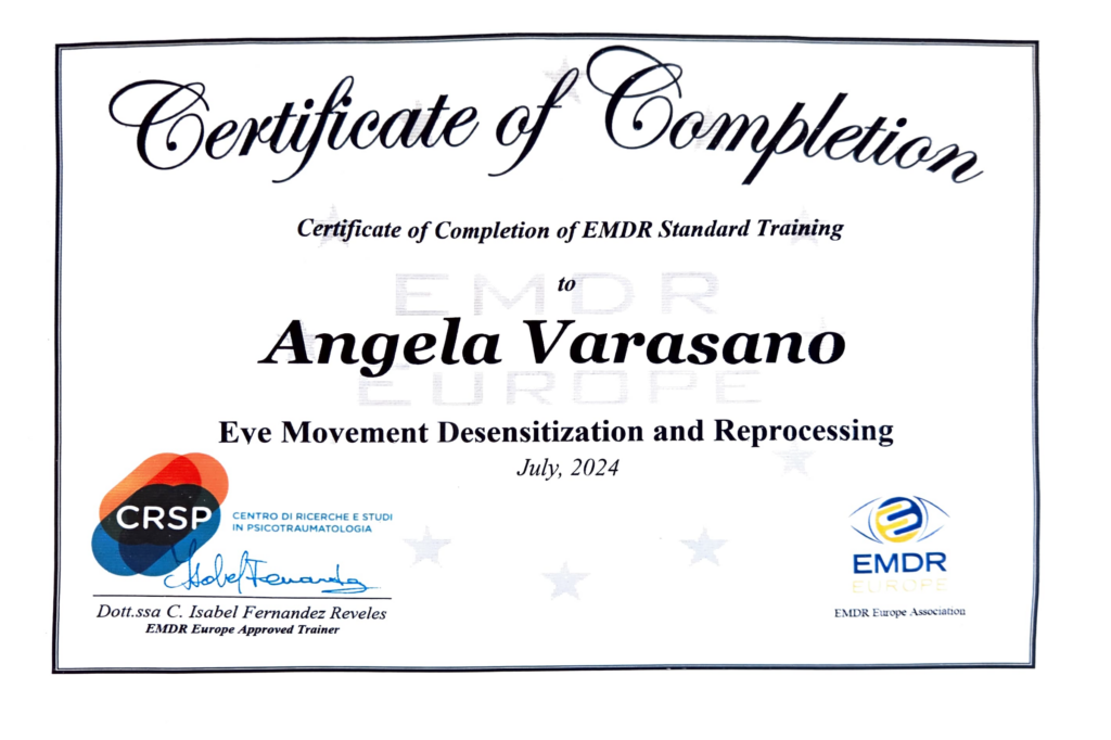 EMDR ANGELA VARASANO PSICOLOGA